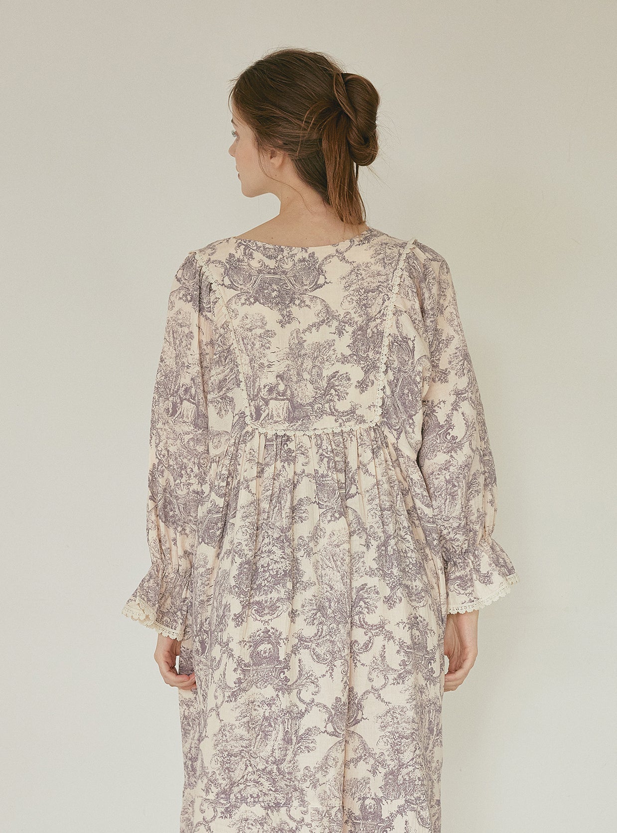 Amor Double - Gauze Cotton Nightdress – 2 Colors - premium Korean sleepwear by LUNALUZ