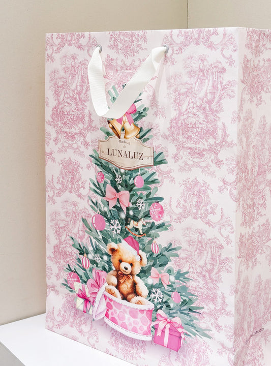 LUNALUZ Holiday Edition Gift Bag - premium Korean sleepwear by LUNALUZ