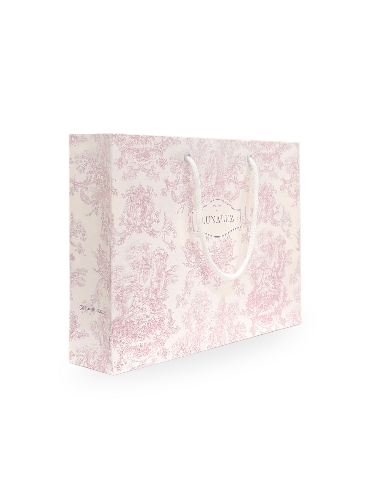 LUNALUZ Toile Mini Gift Bag - premium Korean sleepwear by LUNALUZ