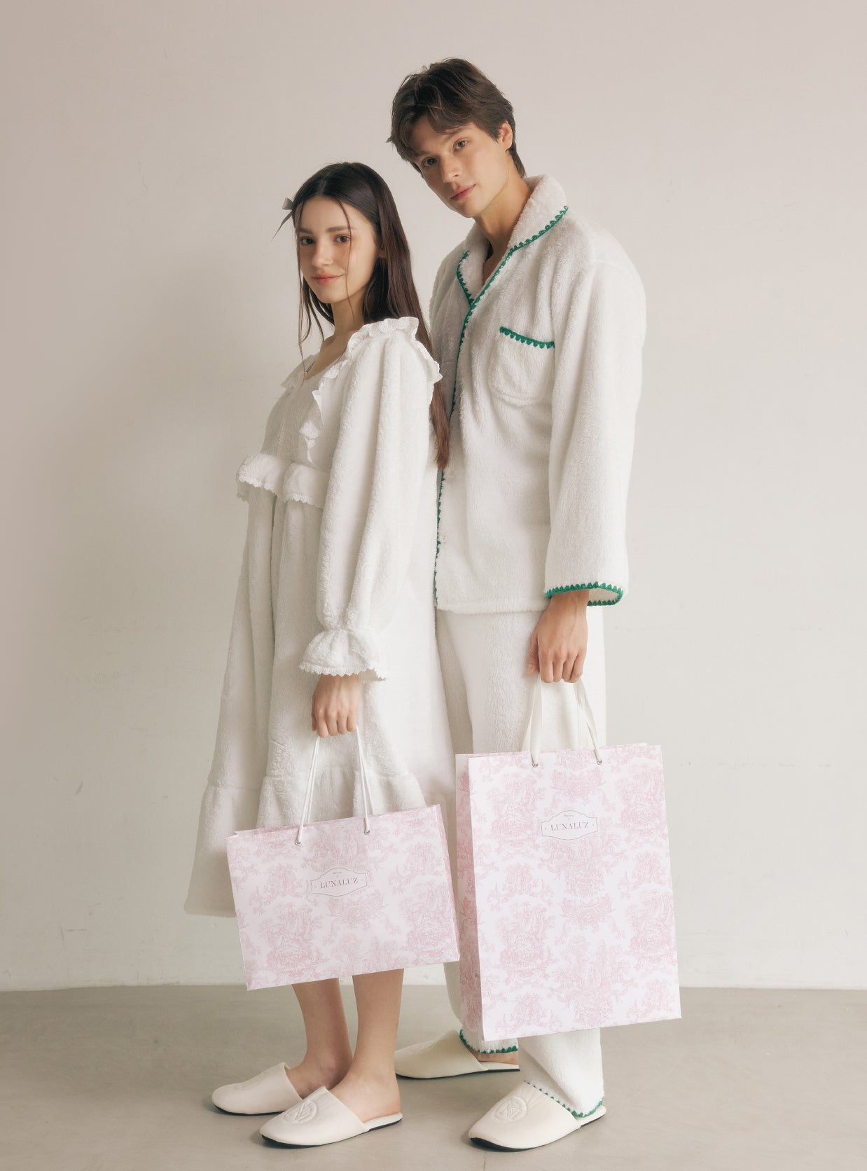 LUNALUZ Toile Mini Gift Bag - premium Korean sleepwear by LUNALUZ