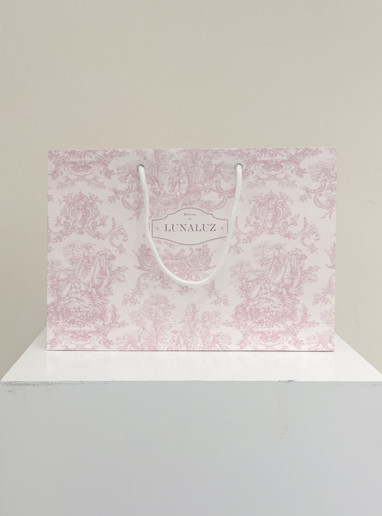 LUNALUZ Toile Mini Gift Bag - premium Korean sleepwear by LUNALUZ