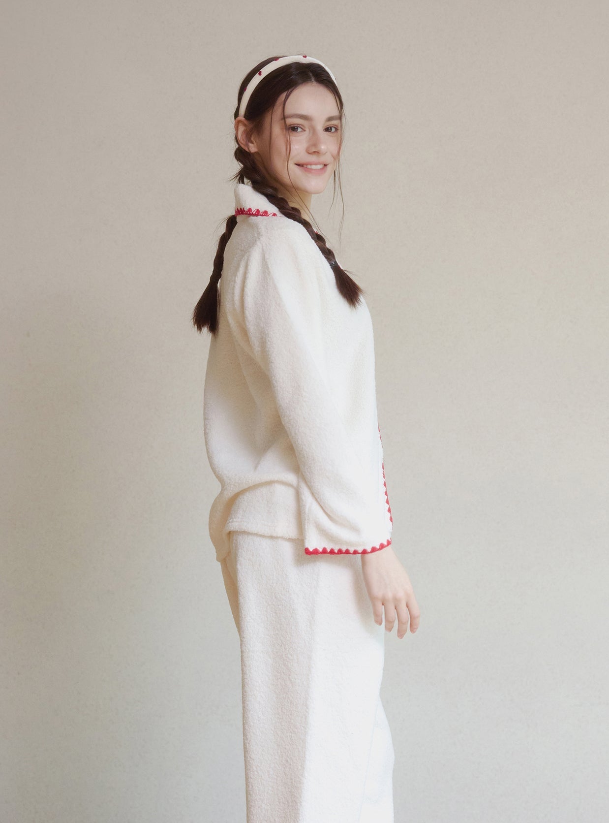 Marshmallow Fleece Pajama - premium Korean sleepwear by LUNALUZ