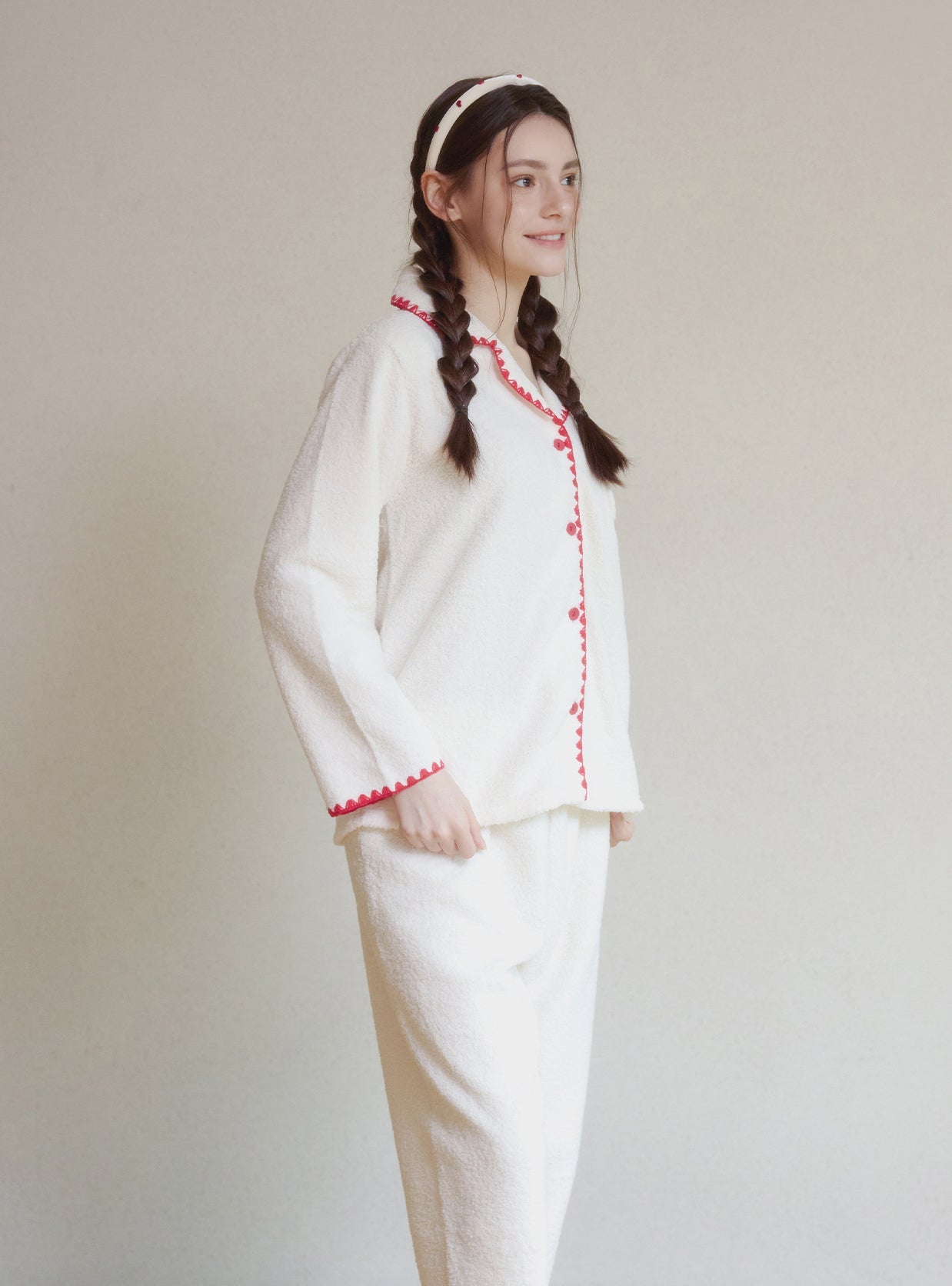 Marshmallow Fleece Pajama - premium Korean sleepwear by LUNALUZ