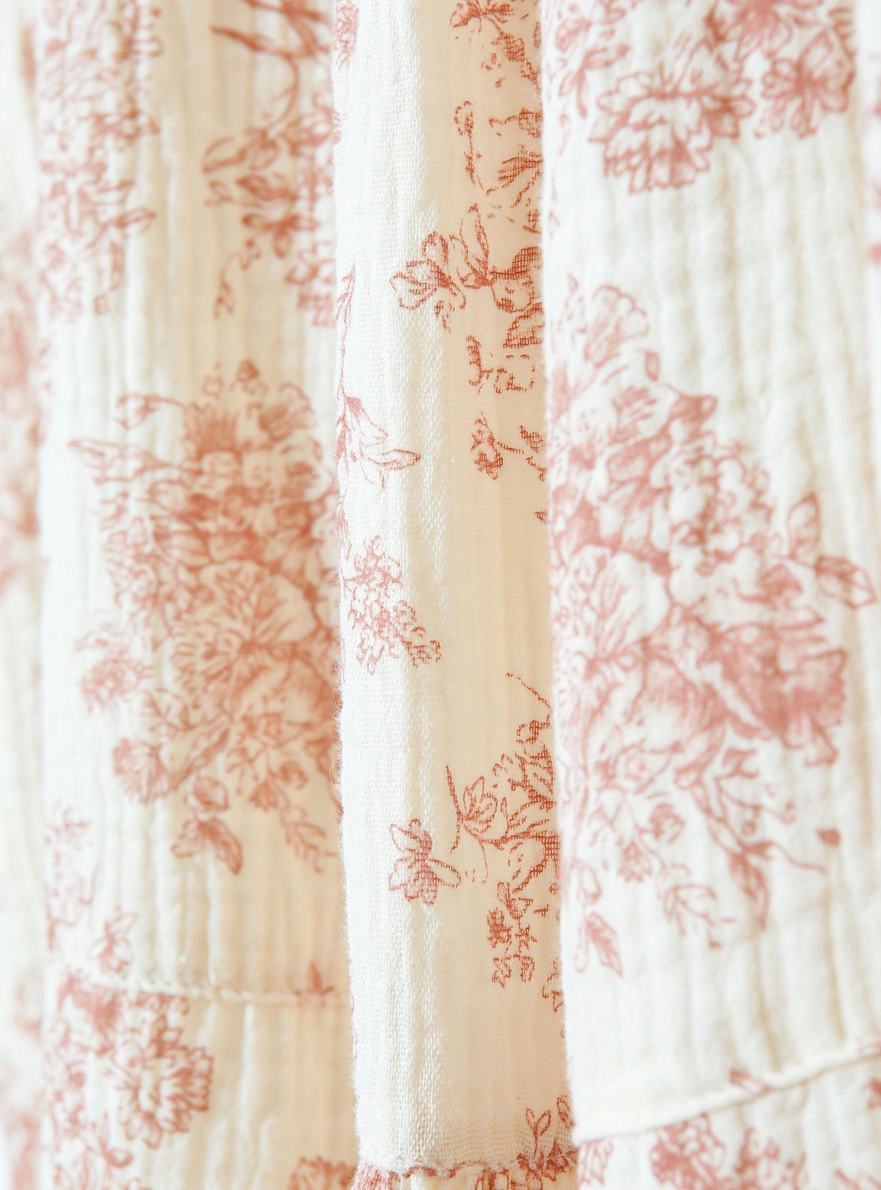 Minuet Double - Gauze Cotton Square - Neck Pajama Set - premium Korean sleepwear by LUNALUZ