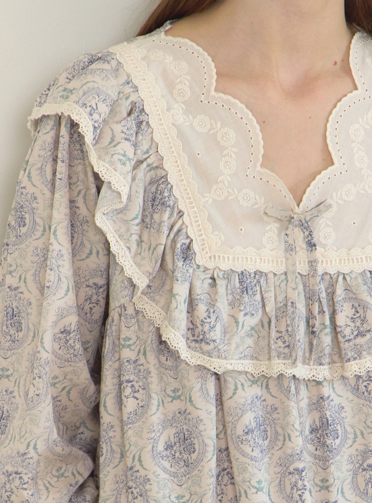 Privé Modal - Cotton V - Neck Pajama Set - premium Korean sleepwear by LUNALUZ