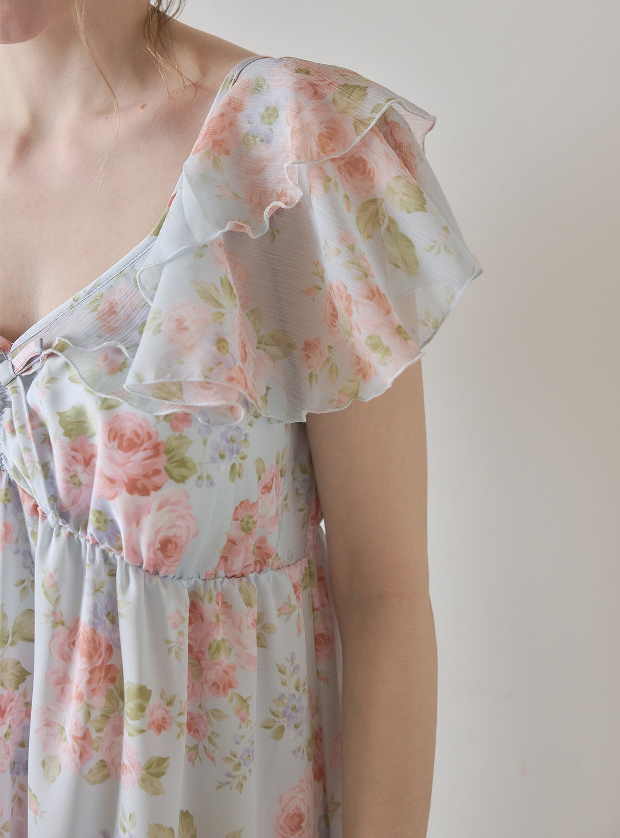 Psyche Satin Sleeveless Built - in Bra Cup Dress (Sleepwear) - premium Korean sleepwear by LUNALUZ