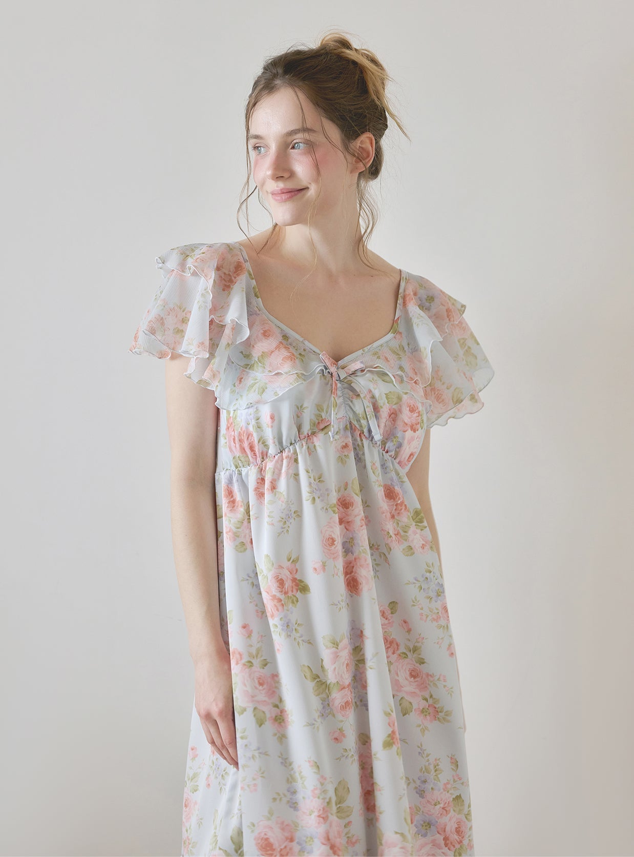 Psyche Satin Sleeveless Built - in Bra Cup Dress (Sleepwear) - premium Korean sleepwear by LUNALUZ