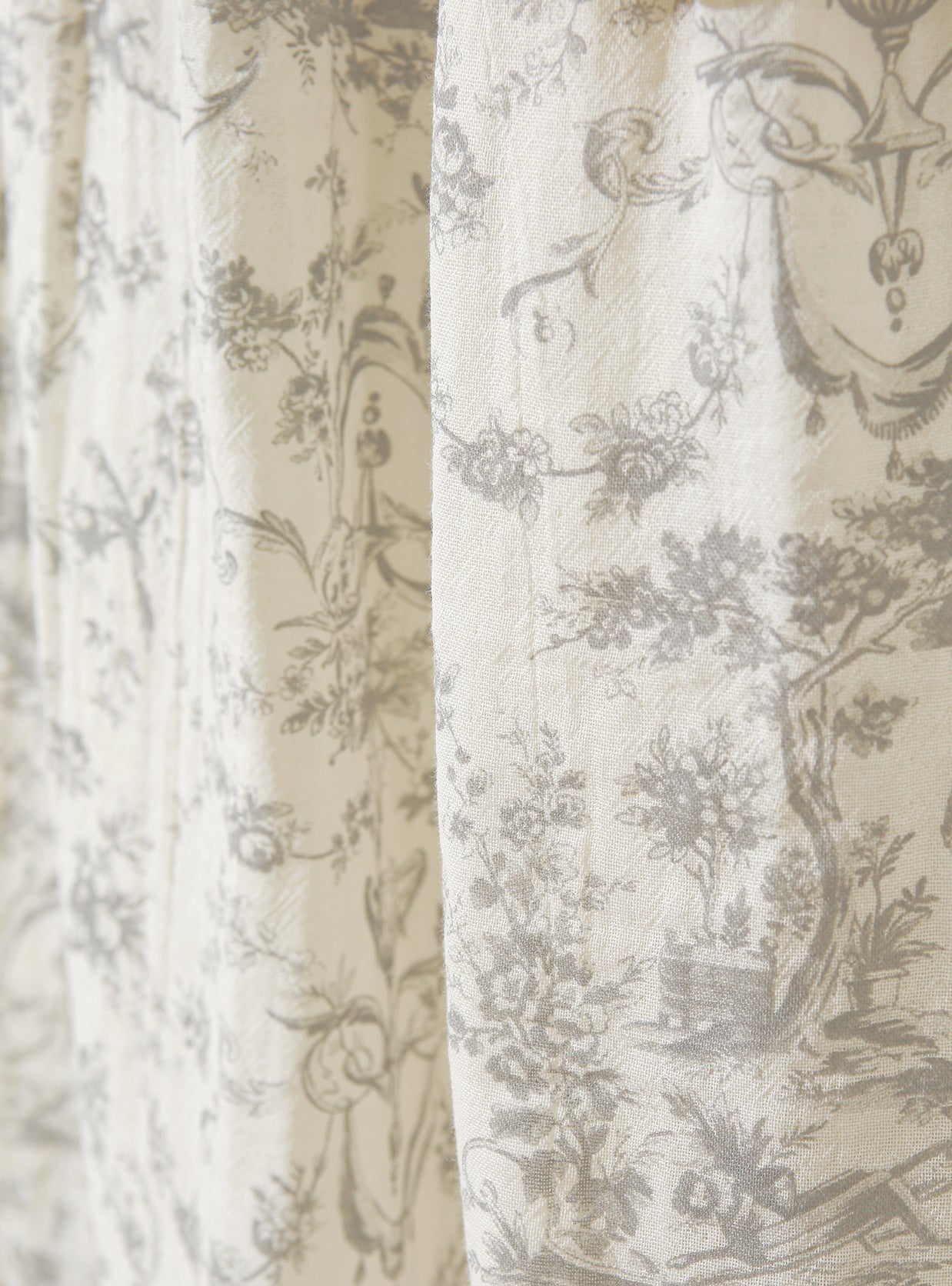 Royal Garden Cotton Square - Neck Long - Sleeve Pajama Set - premium Korean sleepwear by LUNALUZ