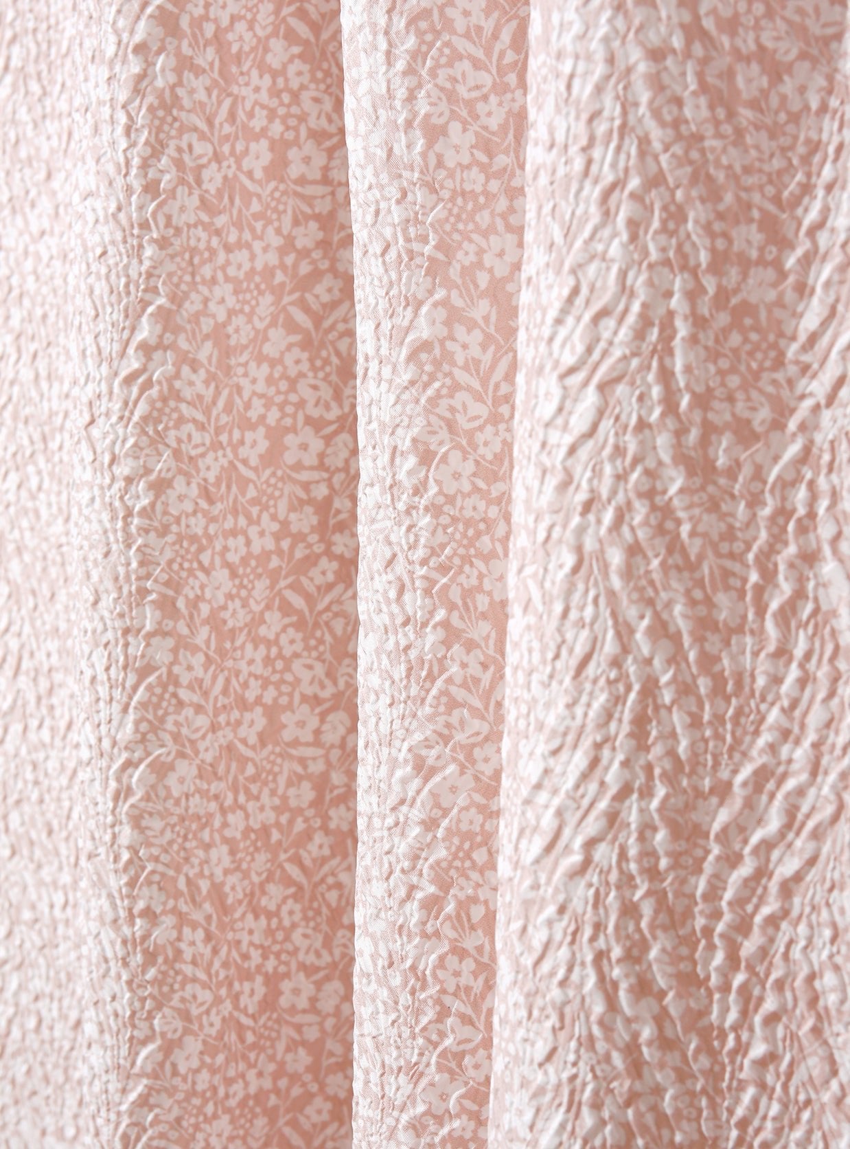 Saffron Round - Neck Short - Sleeve Nightdress - premium Korean sleepwear by LUNALUZ