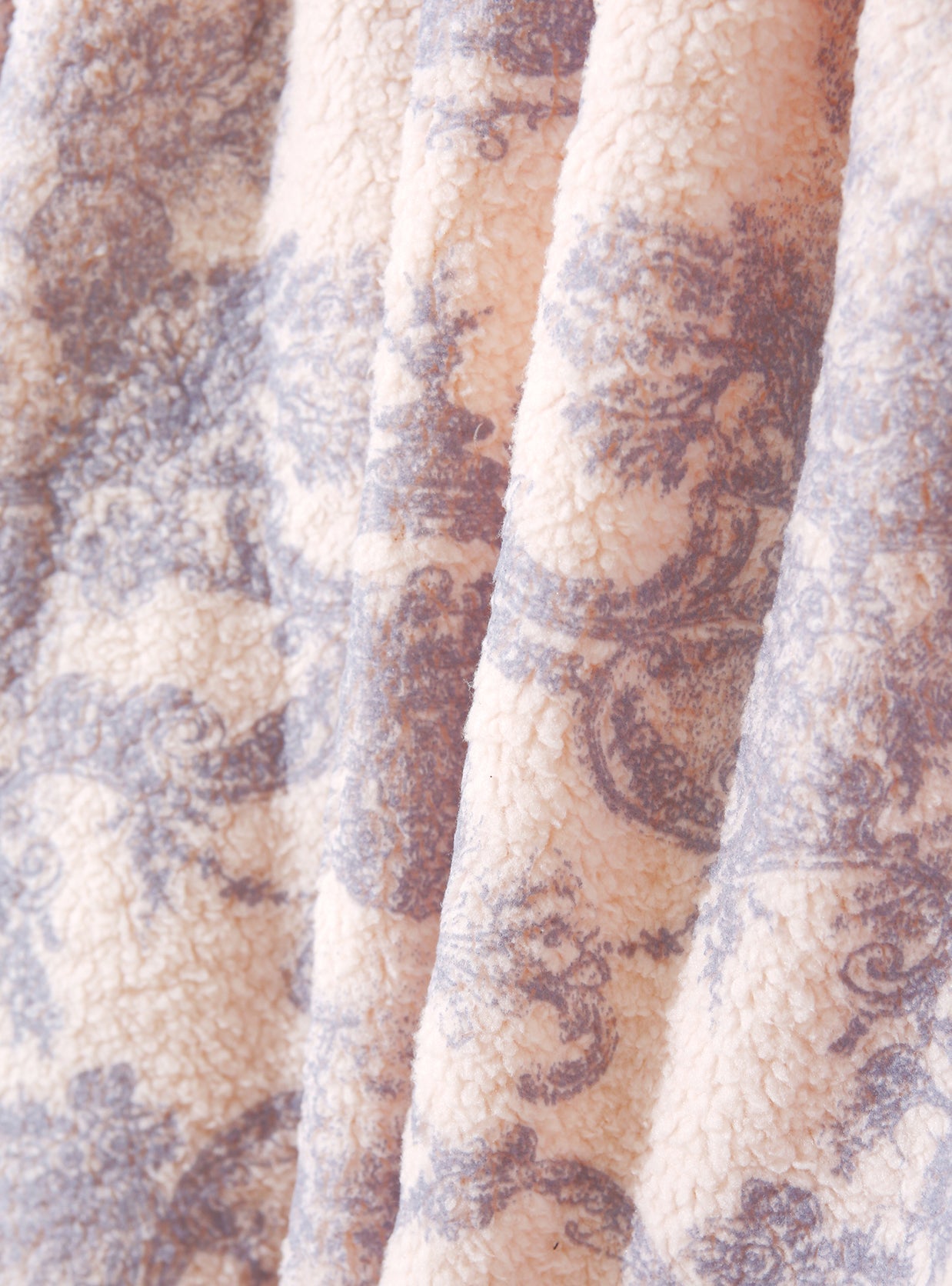 Villeroy Fleece Long - Sleeve Square - Neck Pajama Set - premium Korean sleepwear by LUNALUZ